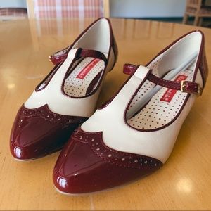 B.A.I.T. “Ione” Wine Patent Heels